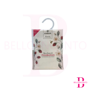 Sobre Perfumado Agua Fresca de Frambuesas Ámbar