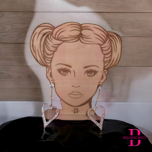 Pendientes Colgantes de Corazón