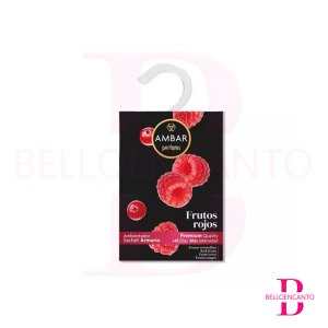 Sobre Perfumado Frutos Rojos Ámbar