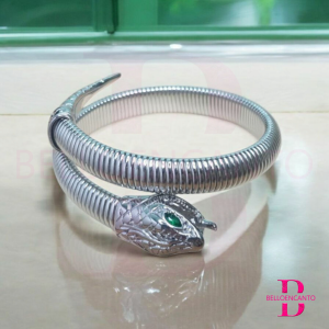 Pulsera Brazalete de Serpiente Flexible