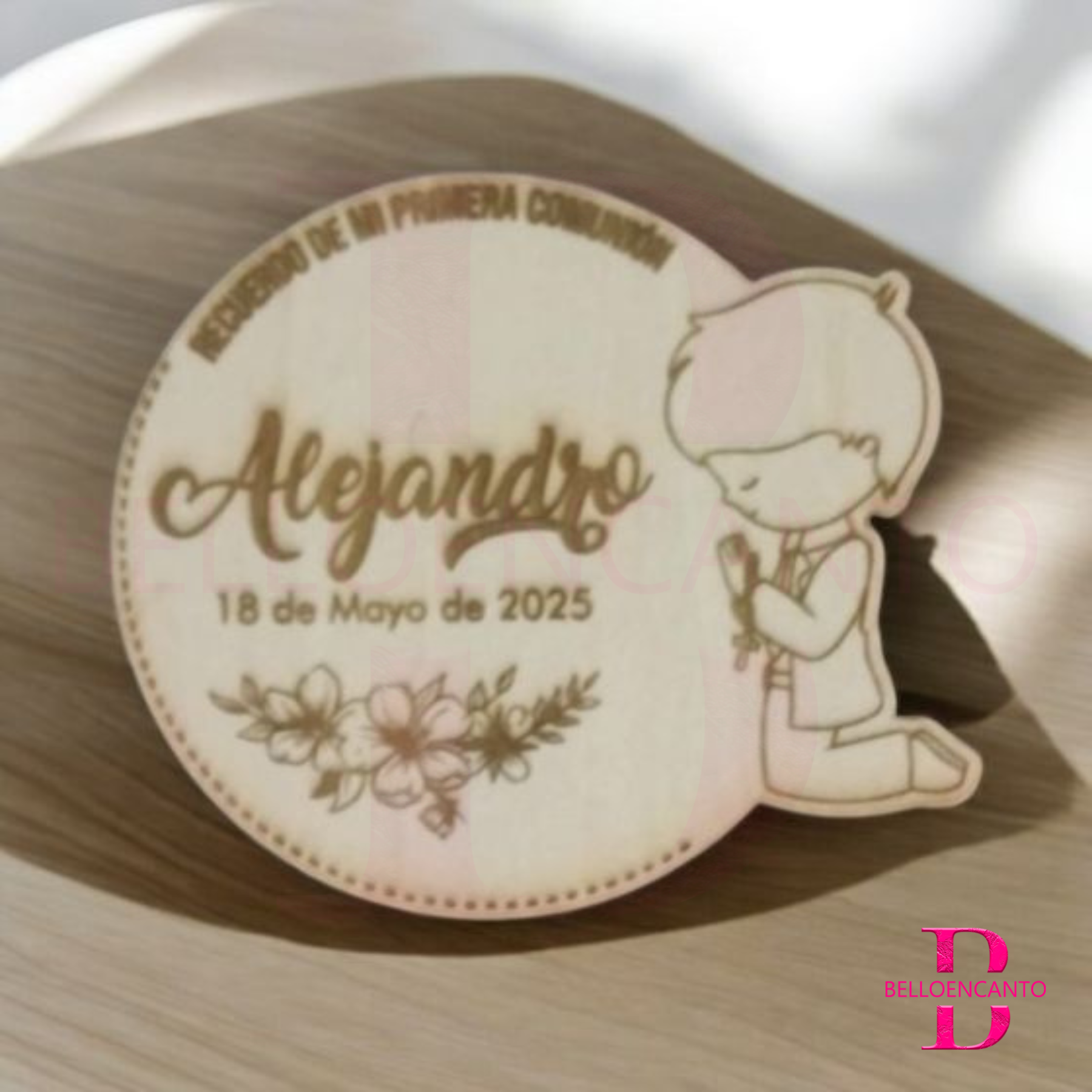 Imán Recuerdo de Mi Primera Comunión