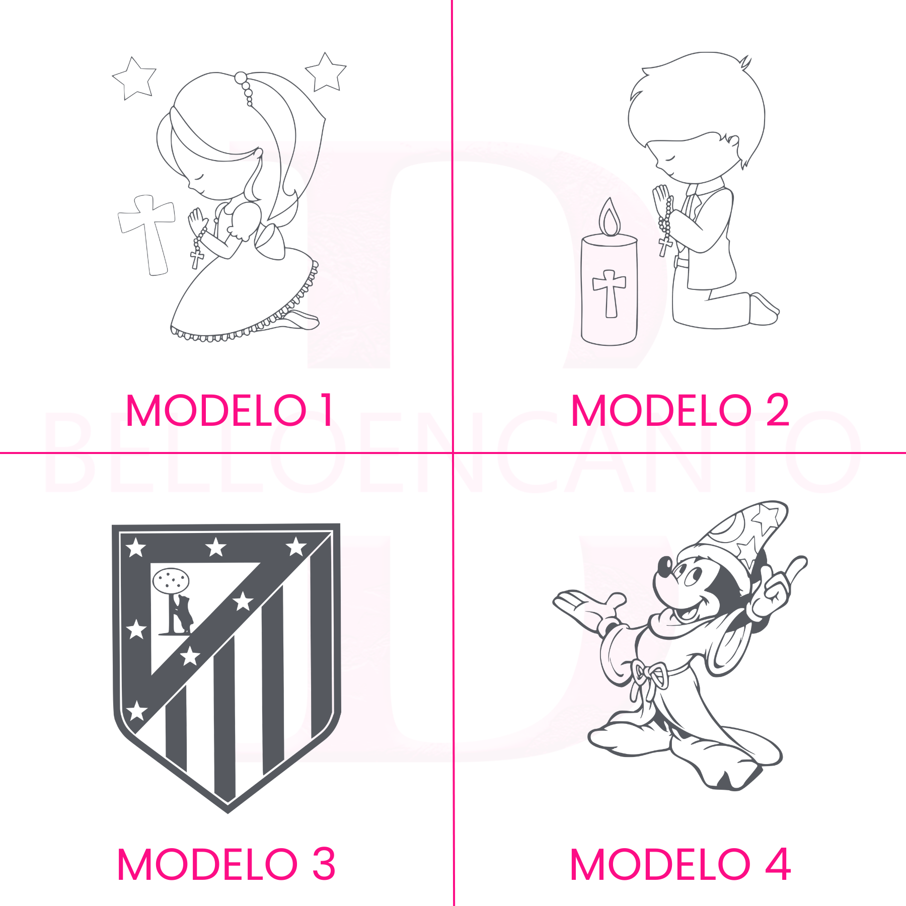 Imán Recuerdo de Mi Primera Comunión - Imagen 5