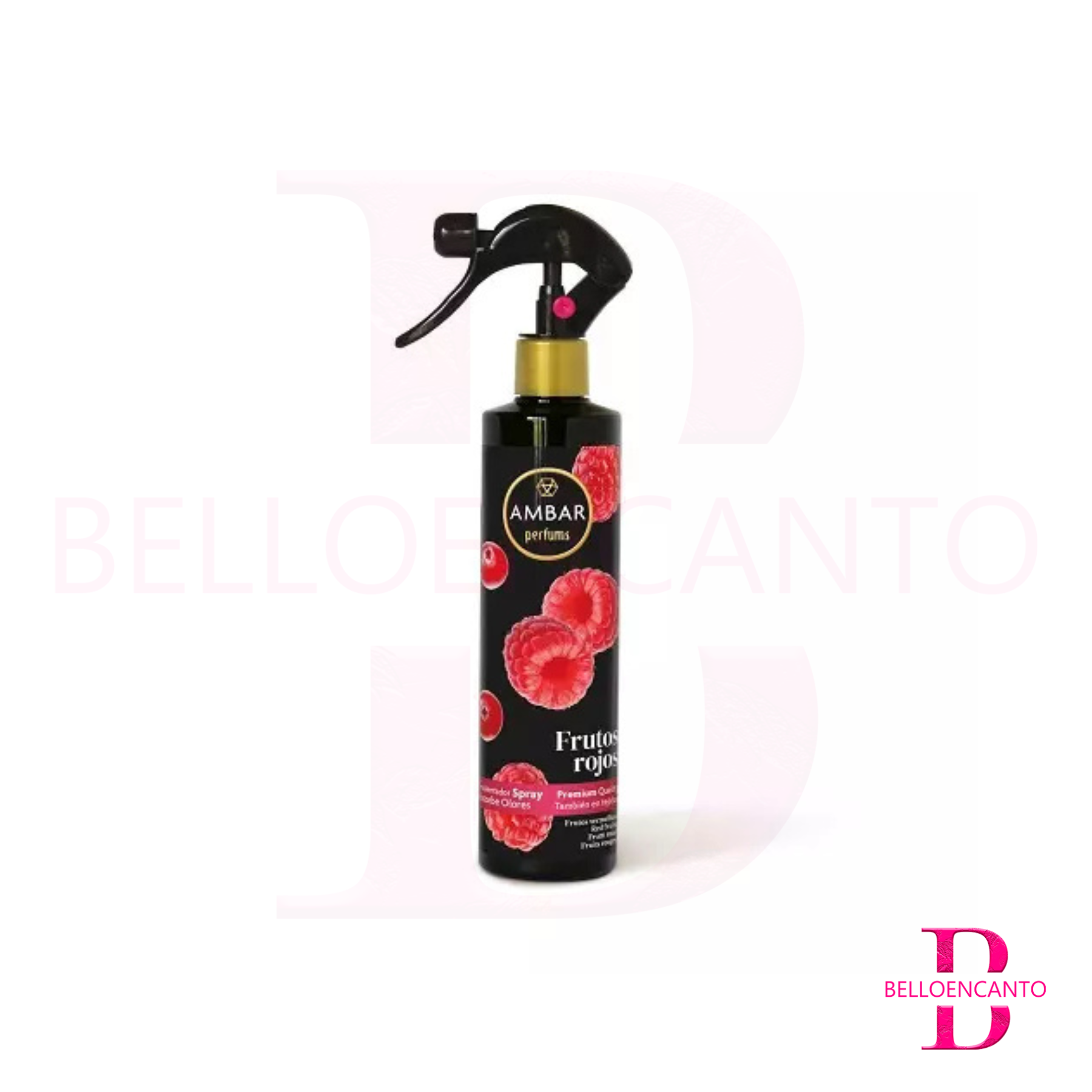 Ambientador de Spray Frutos Rojos Ámbar
