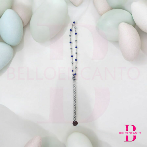 Pulsera Perlas Azul