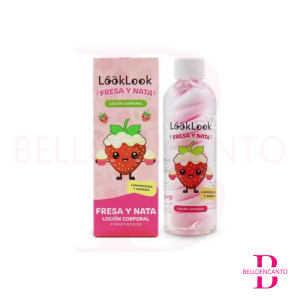 Loción Corporal Fresa y Nata