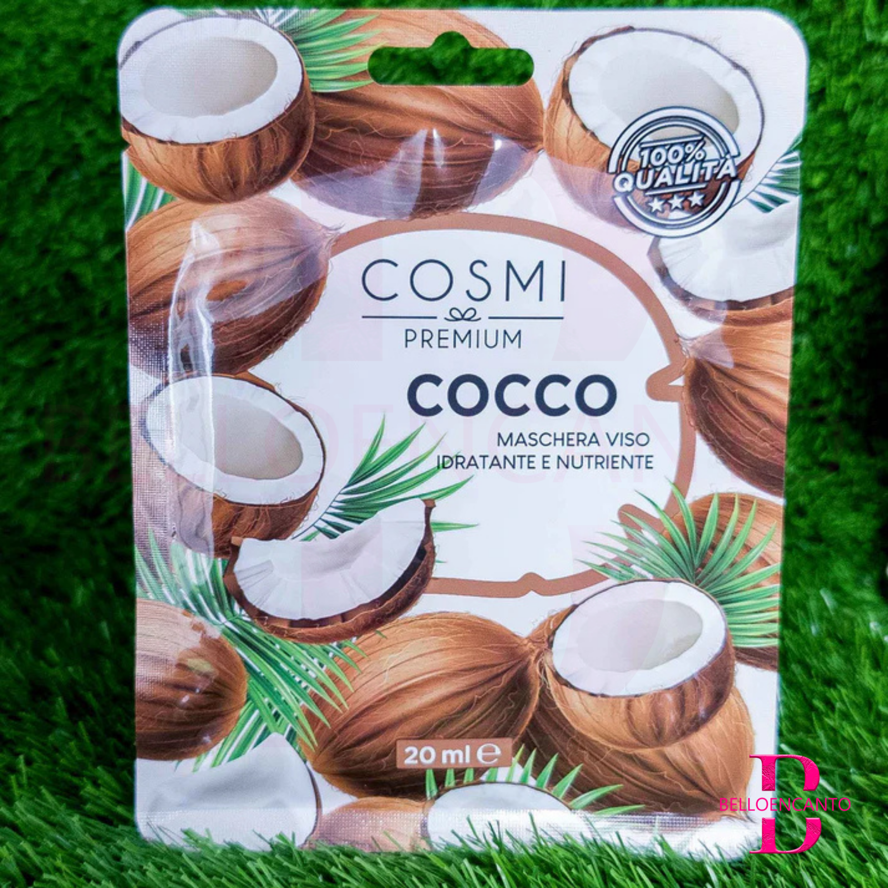 Mascarilla Facial de Coco