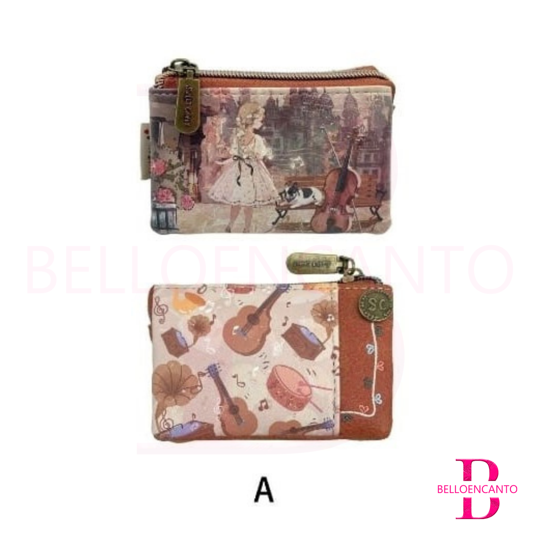 Monedero con Tres Compartimentos Sweet Candy - Imagen 2