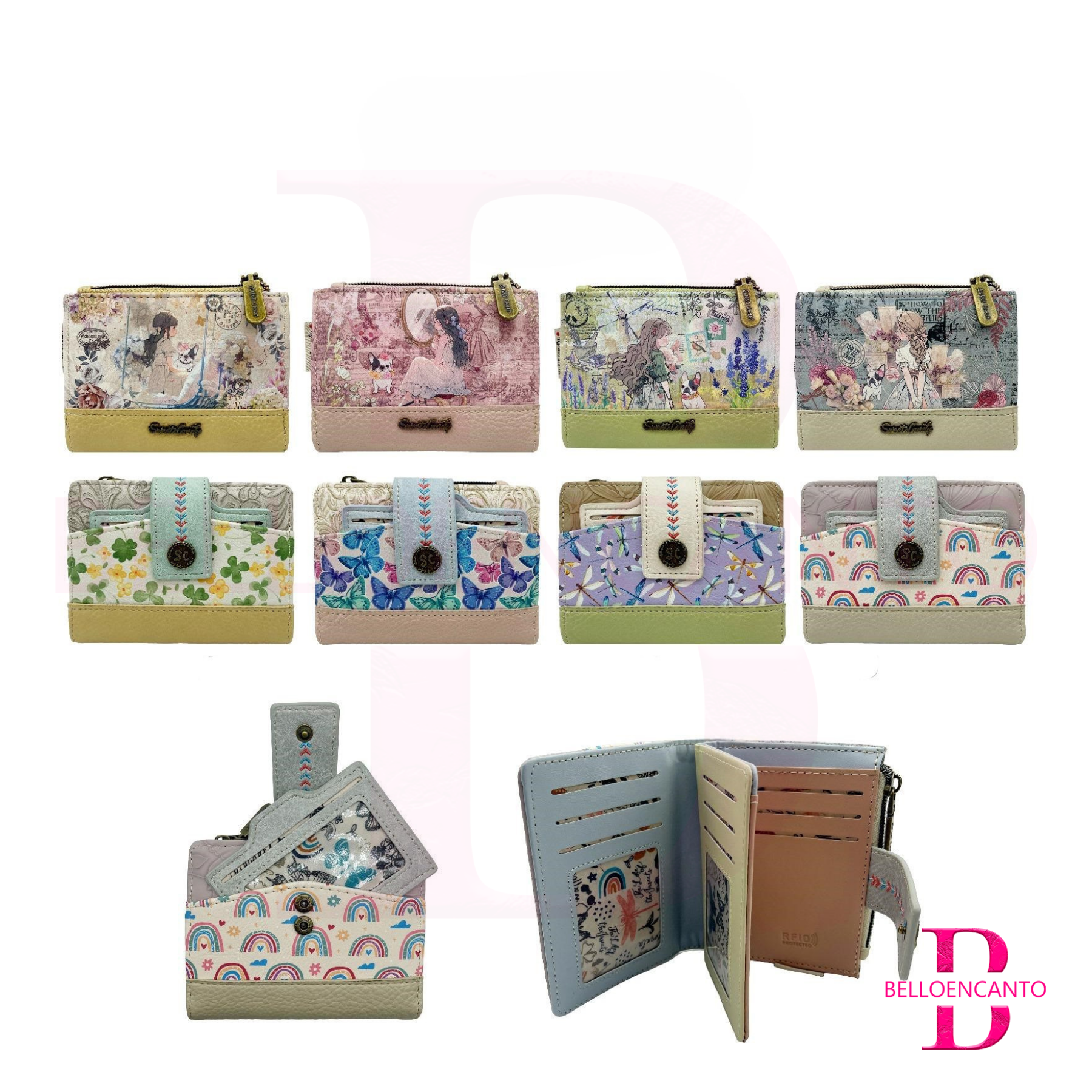 Cartera Sweet Candy con Tarjetero Extraíble