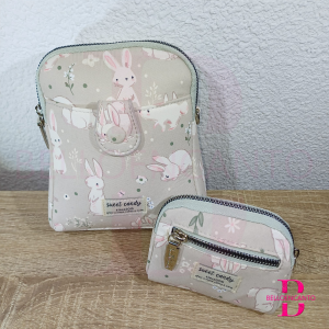 Pack Bandolera y Monedero Conejitos Sweet Candy