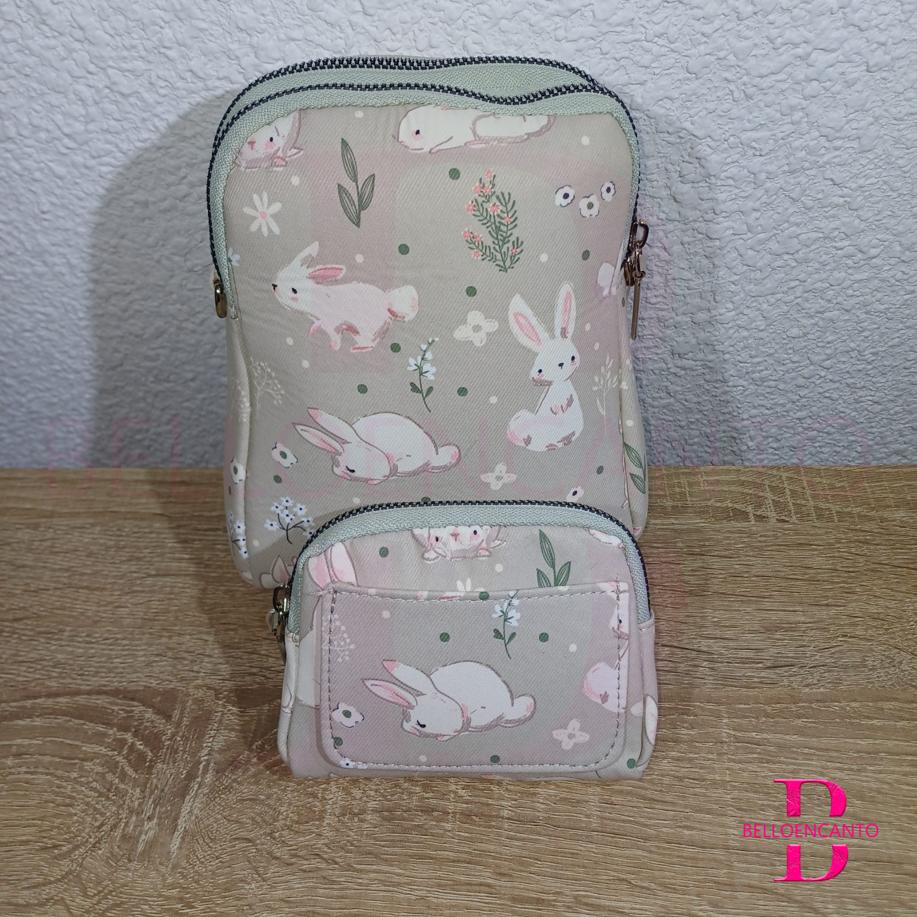 Pack Bandolera y Monedero Conejitos Sweet Candy - Imagen 2